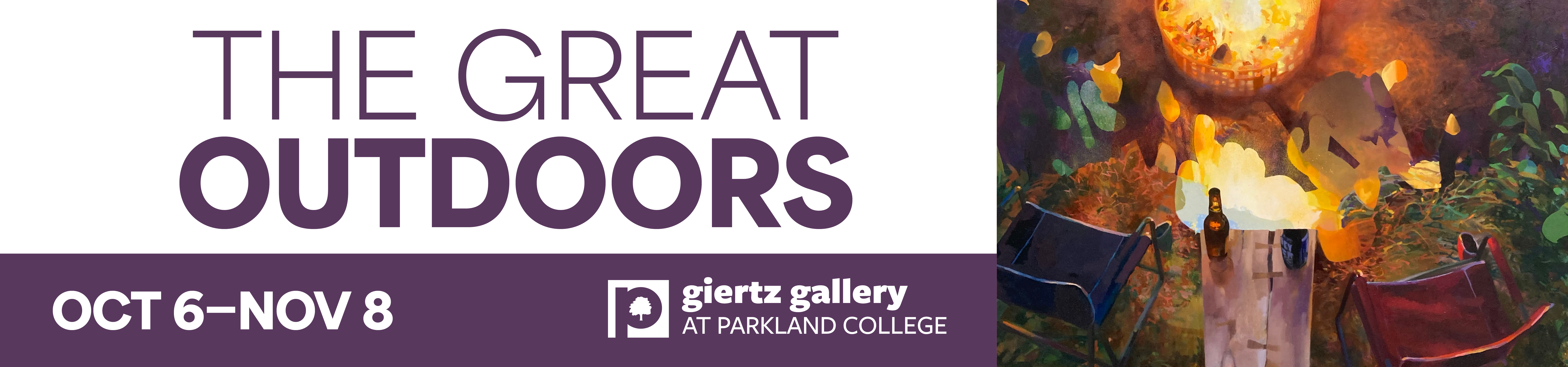 The Great Outdoors Gallery October 6 – November 8