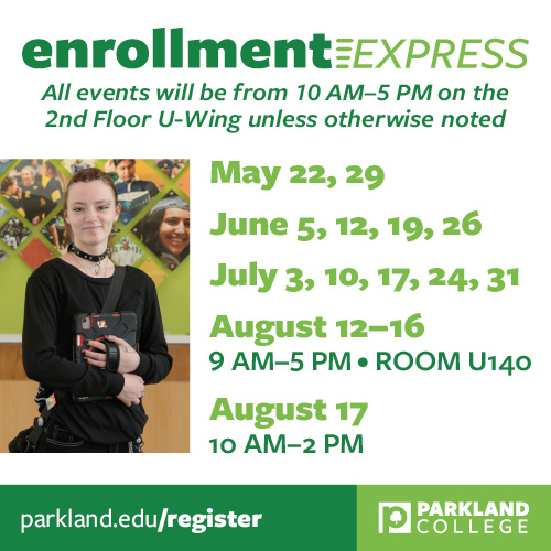 Enrollment Express throughout the Summer