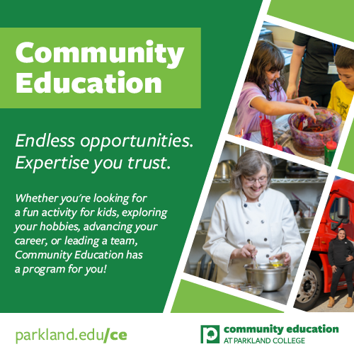 Community Education – endless opportunities, expertise you trust.