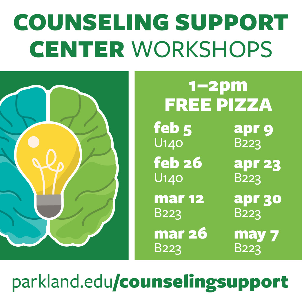 Counseling Support Center Workshops