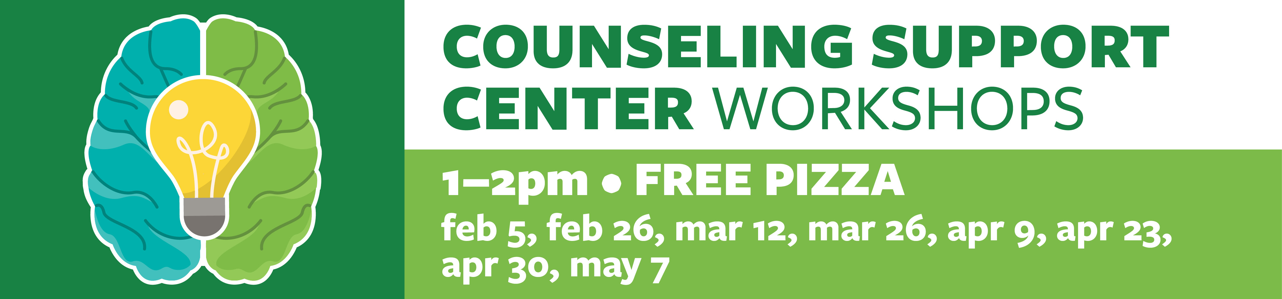 Counseling Support Center Workshops