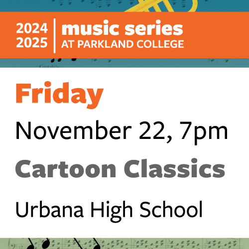 Cartoon Classics Concert November 22 at Urbana High School